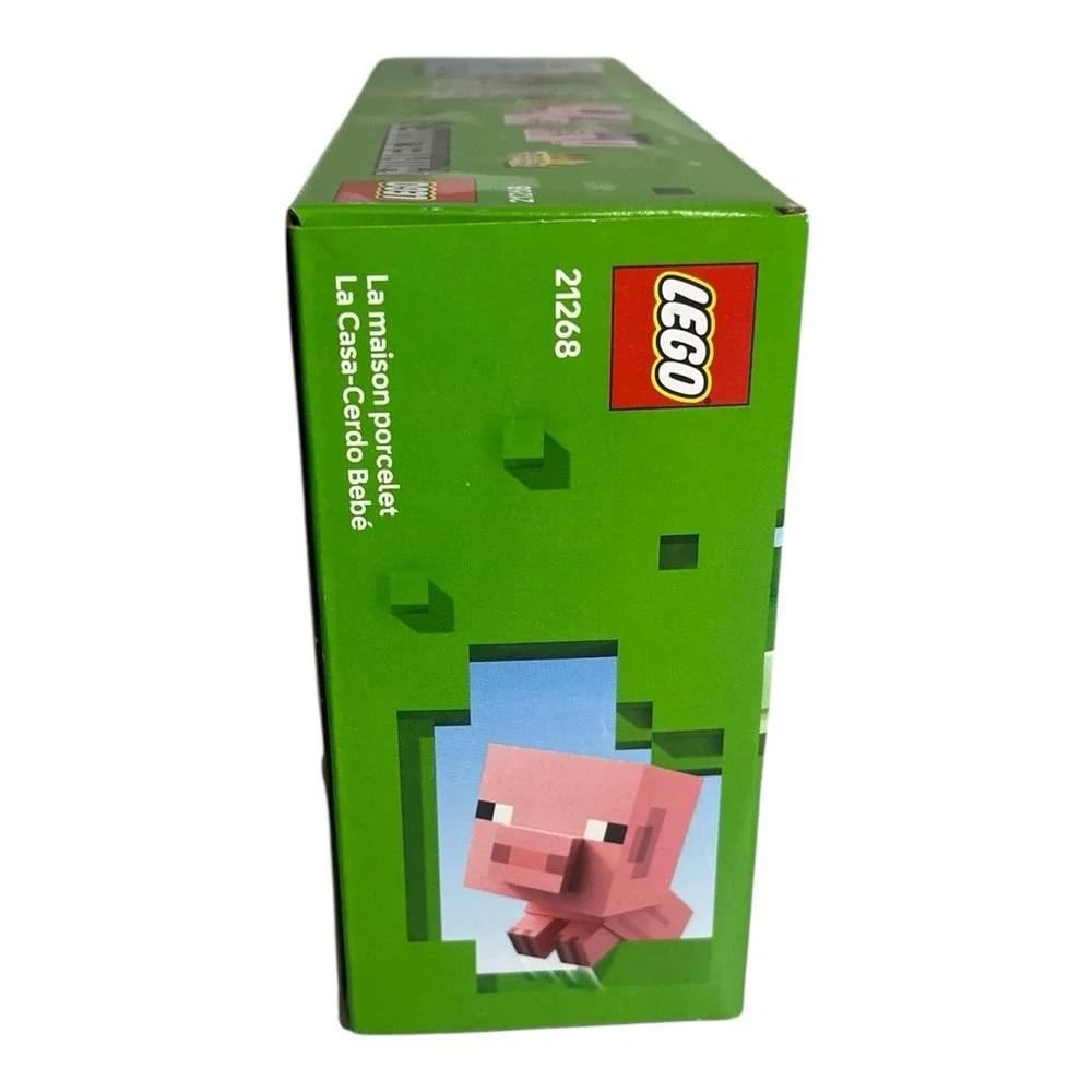 LEGO Minecraft The Baby Pig House 238 Pcs Toy 7+ Figures Playset 21268